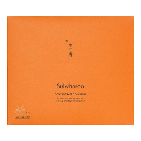 SULWHASOO CONCENTRATED GINSENG RENEWING CREAMY MASK EX 5 SHEETS