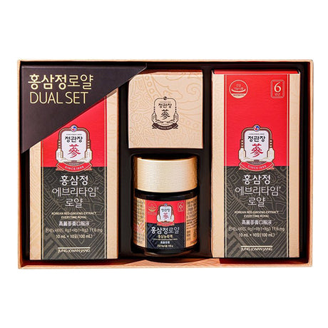 JUNG KWAN JANG KOREAN RED GINSENG EXTRACT ROYAL DUAL SET