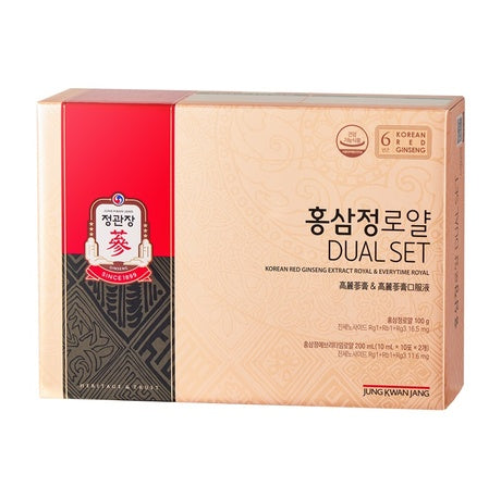 JUNG KWAN JANG KOREAN RED GINSENG EXTRACT ROYAL DUAL SET